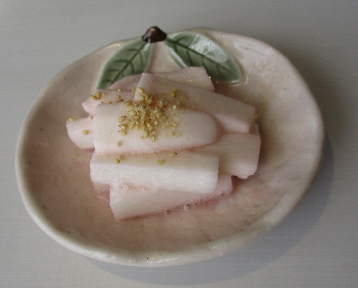 長芋の梅酢漬け