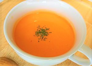 人参と赤レンズ豆のポタージュ