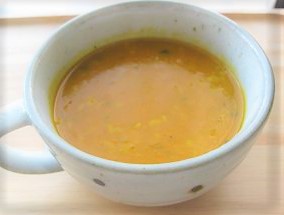【離乳食にオススメ】かぼちゃ玄米スープ