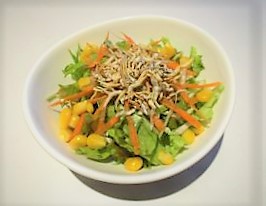 カリカリじゃこサラダ