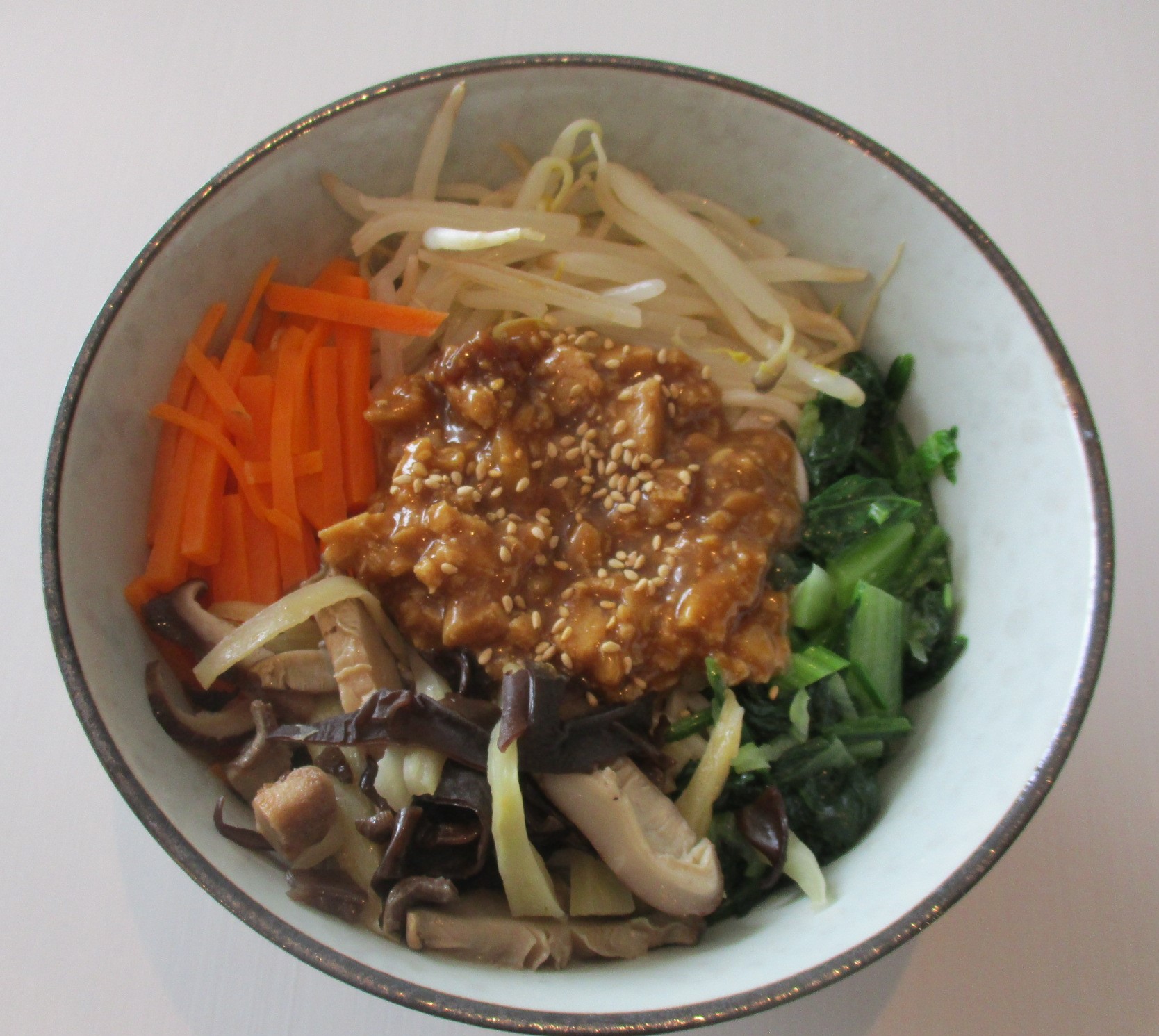 高野豆腐そぼろのビビン麺【産婦人科のマクロビレシピ】