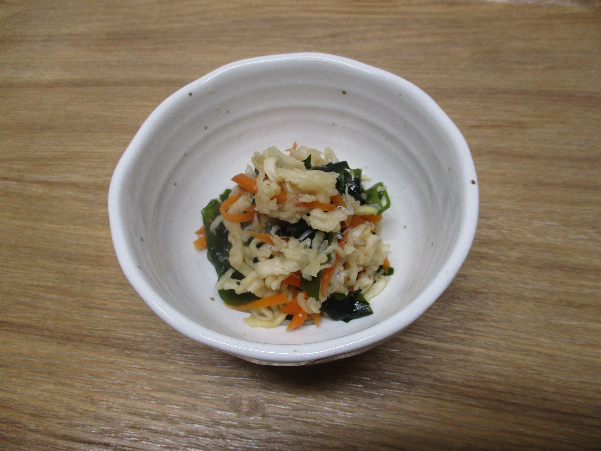 切り干し大根のごま酢和え