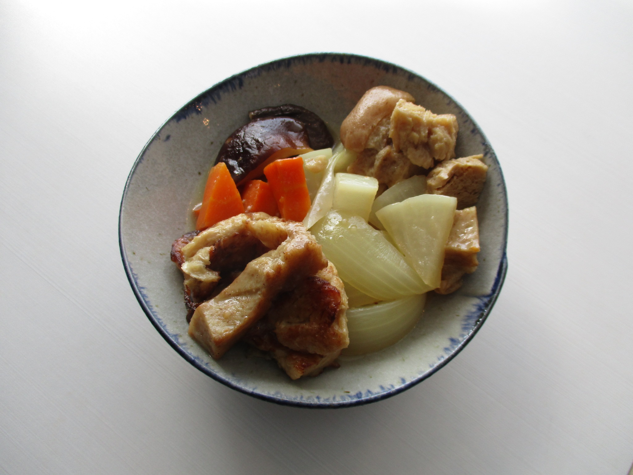 車麩と野菜の塩糀煮
