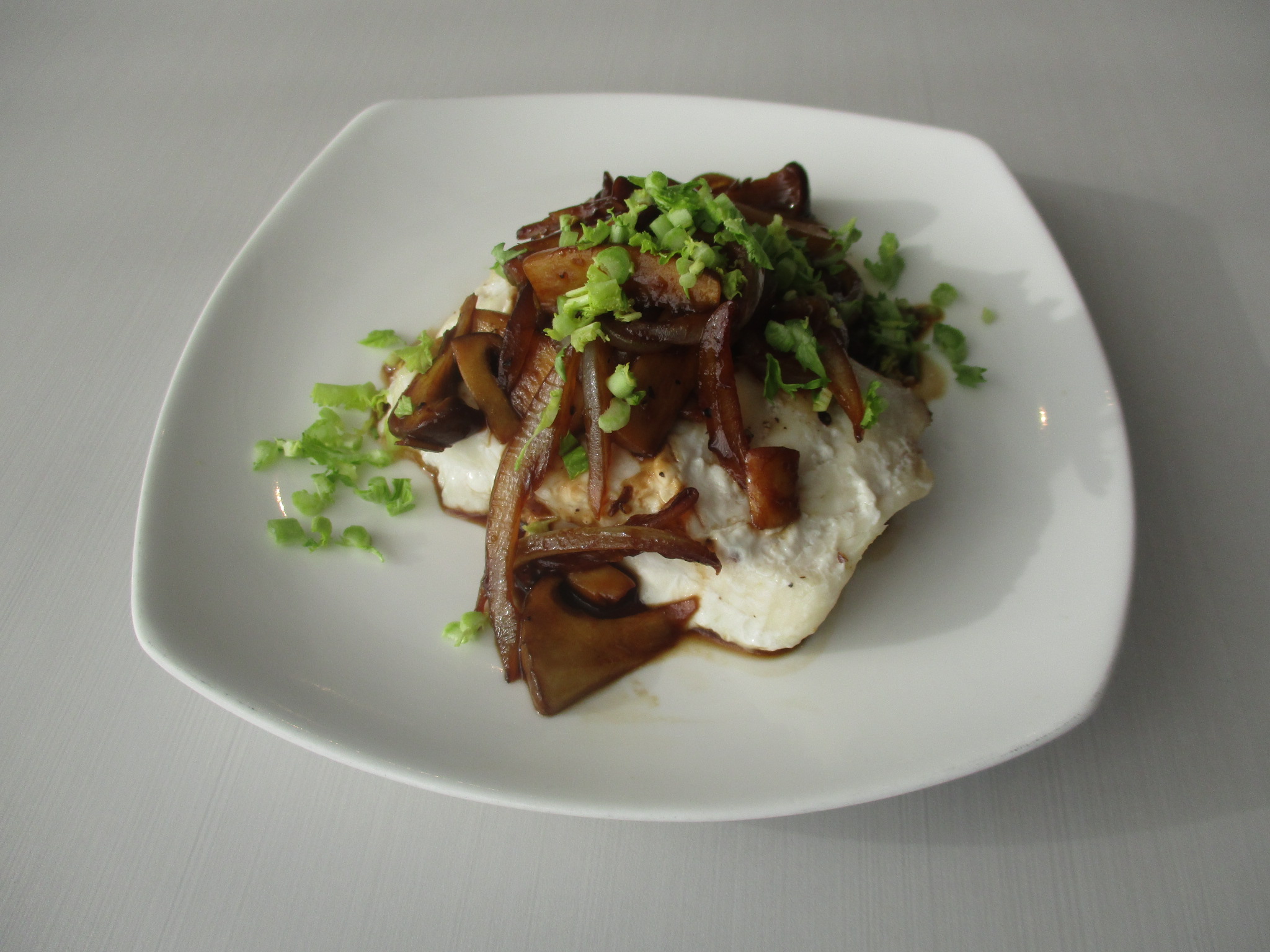 メカジキのバルサミコソース