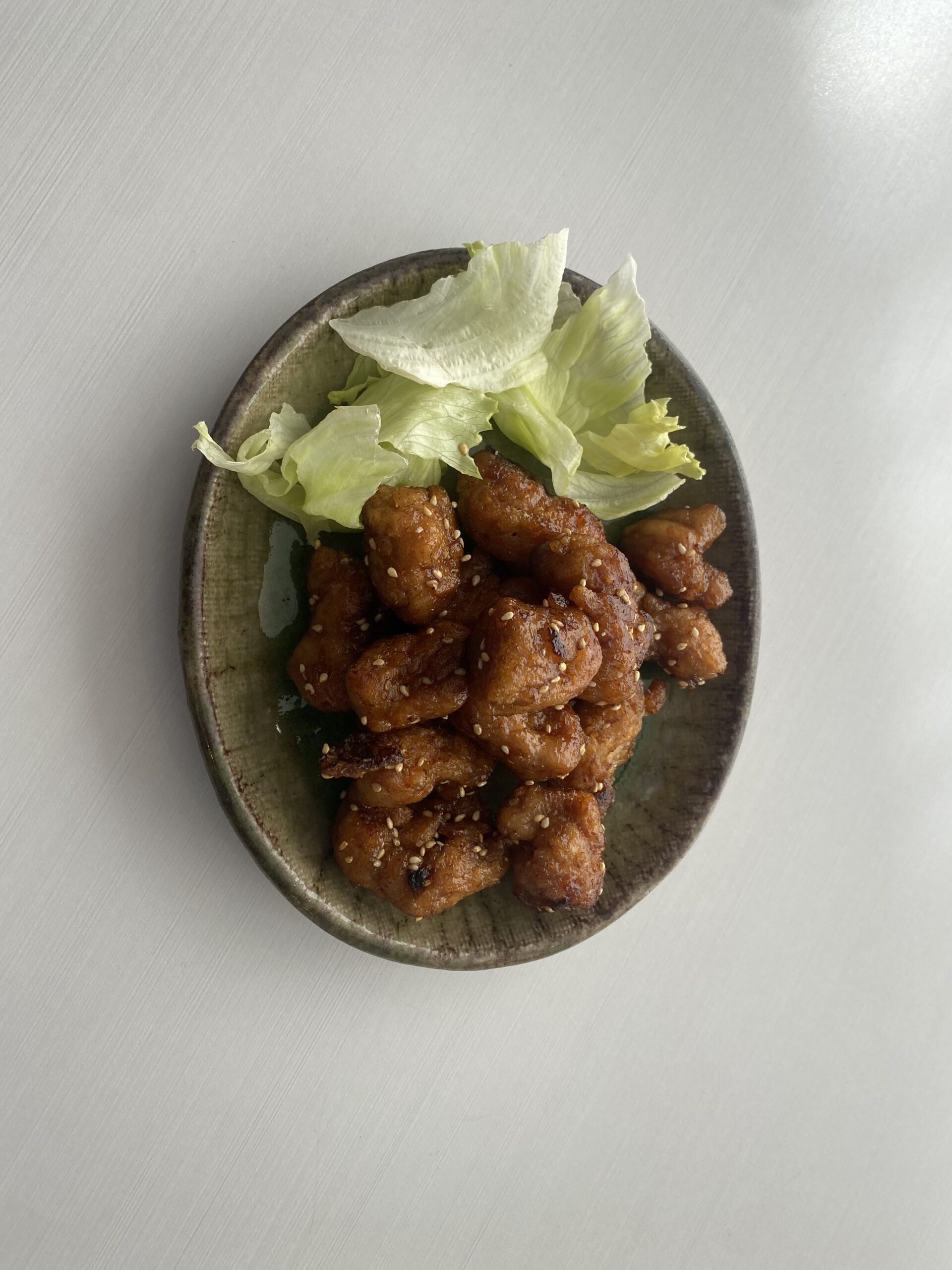 大豆ミートのヤンニョムチキン