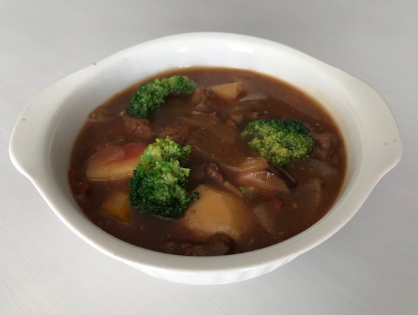 セイタンと野菜のシチュー