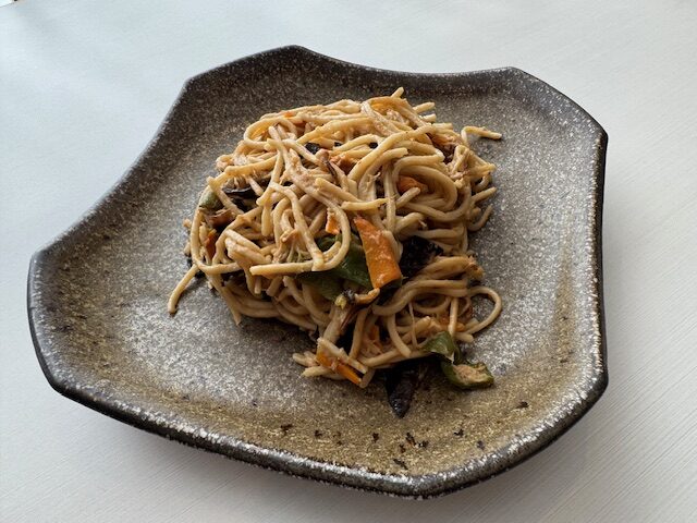 きくらげときのこの和風パスタ