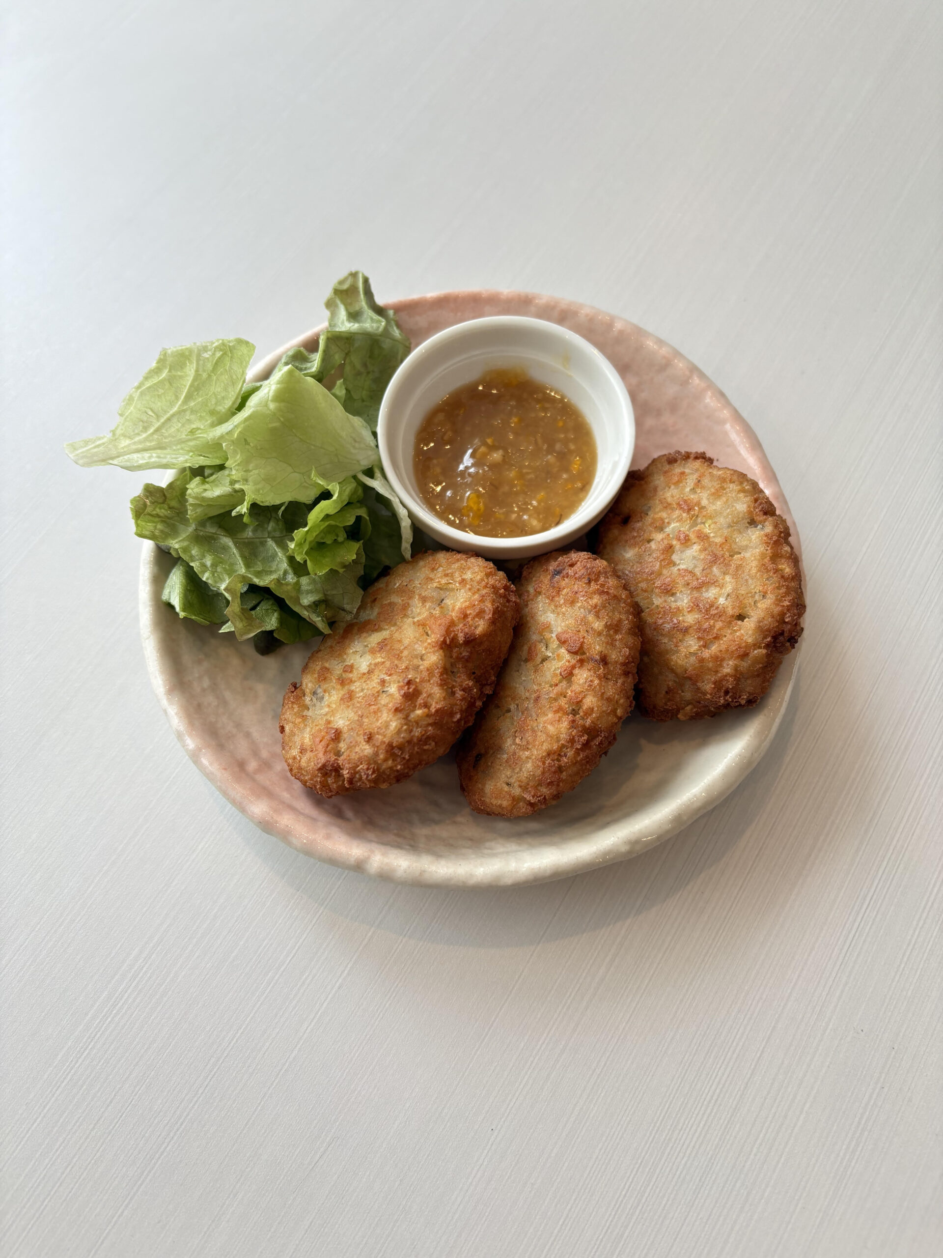 高野豆腐とれんこんのナゲット