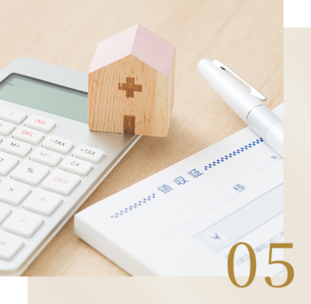 部屋と費用について